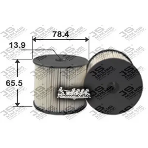 Фильтр Топливный Peugeot Berlingo/C5/Jumpy/206/306/307/406/Expert/Partner I/Ii 99- 2.0-2.2Hdi JS Asakashi 