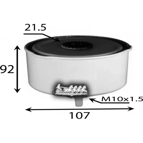 Фильтр Топливный Land Rover Discovery/Range Rover 2.7D-3.6D 04- JS Asakashi 