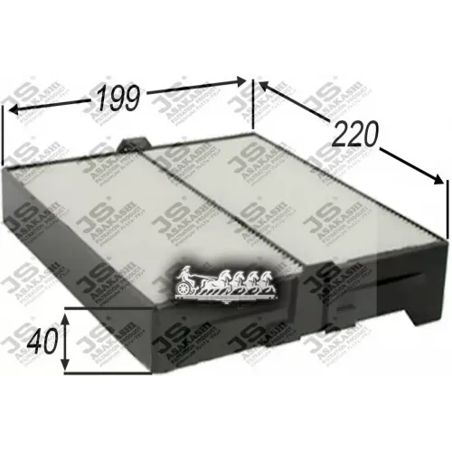 Фильтр Салона Subaru Forester 02-07 JS Asakashi 