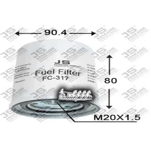Фильтр Топливный Mitsubishi Canter 01- JS Asakashi 