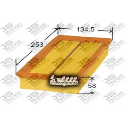 Фильтр Воздушный Citroen C4/Peugeot 407 1.6Hdi JS Asakashi 