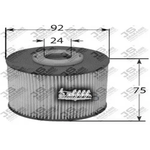 Фильтр Топливный Peugeot 308/Citroen Jumpy/Ford Focus 2.0D 06- JS Asakashi 