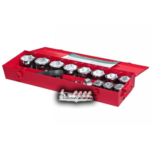 Набор Головок Торцевых 6-Гранных 1 36-65Мм (В Металлическом Кейсе) 16 Предметов Jtc /1 JTC JTC-H816M