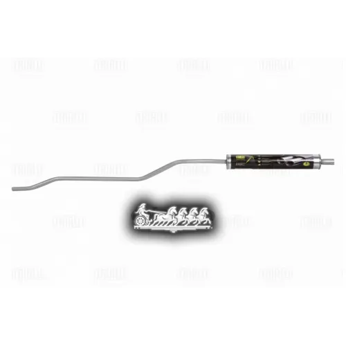 Глушитель Для А/М Уаз 3741 (452) Осн. (Алюм. Сталь) (Emm 0384) Trialli 