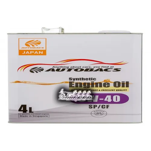 AUTOBACS Autobacs Synthetic 5W-40 Sp/Cf Масло Моторное Синтетическое 4L