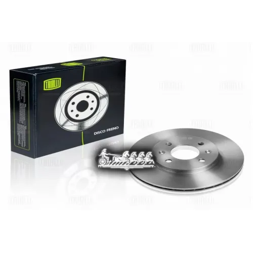 Диск Торм.пер.hyundai Solaris D=256, H=43.7 2010 => Trialli 