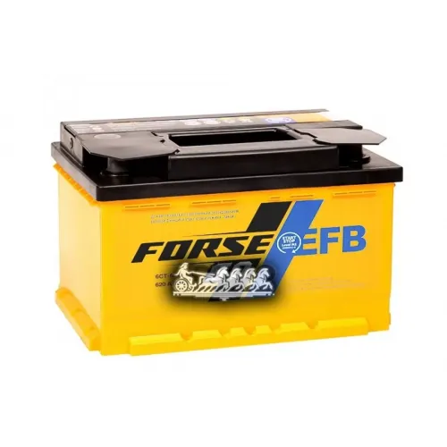 Аккумулятор Efb 6Ct-60Vl Lb 60Ah 620A 242Х175х175 Полярность 1 Клеммы A Тип Крепления В3/В13 FORSE 