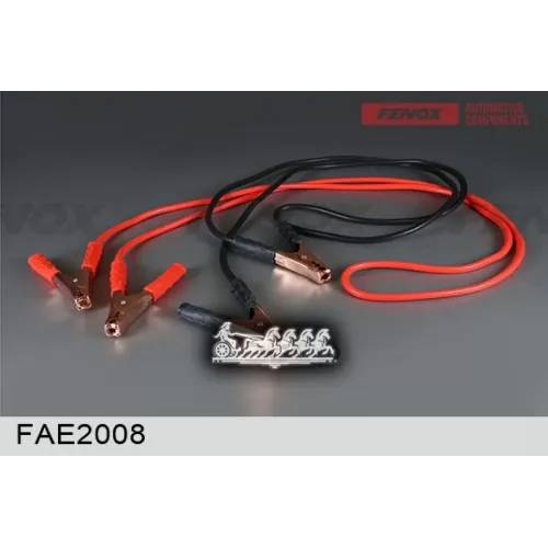 Провода Пусковые 200А, Медь, Термопластичная Резина 250*250Mm В Сумке FENOX 