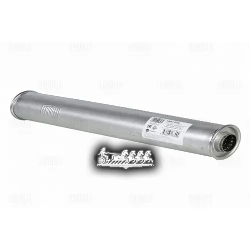 Глушитель Универс. (Круглый) D 101 С Перф. Диффузором L 550, D 50 (Алюм. Сталь) Trialli EMM 3206