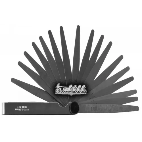 Комплект Щупов 20 Пластин 0.05-1Мм Jonnesway 