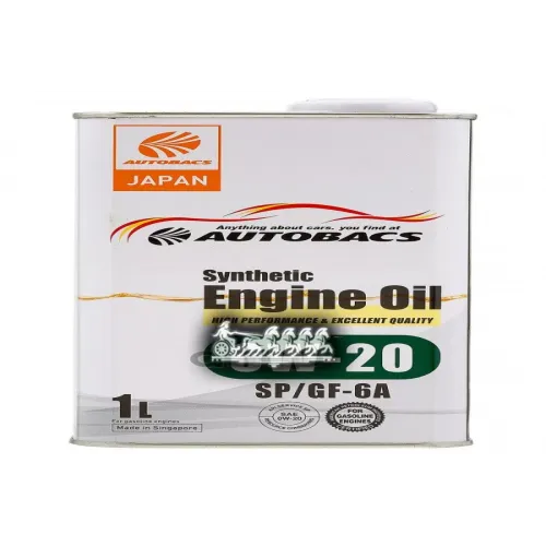 AUTOBACS Autobacs Synthetic 0W-20 Sp/Gf-6 Масло Моторное Синтетическое 1L