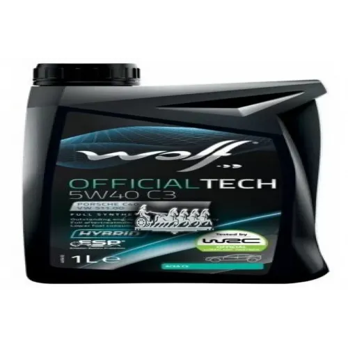Масло Моторное Officialtech 5W40 C3 1L Wolf 