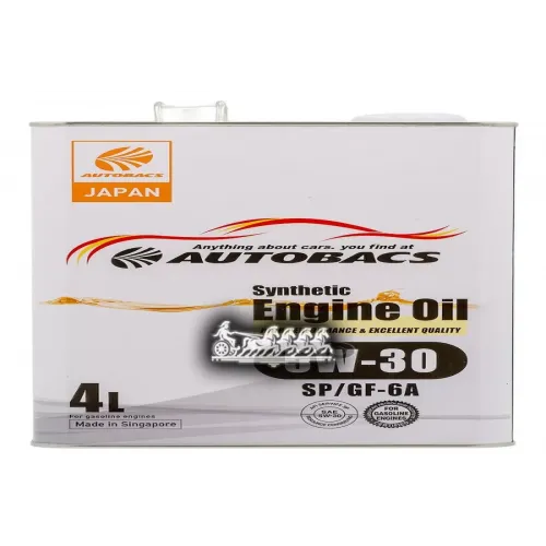 AUTOBACS Autobacs Synthetic 5W-30 Sp/Gf-6 Масло Моторное Синтетическое 4L
