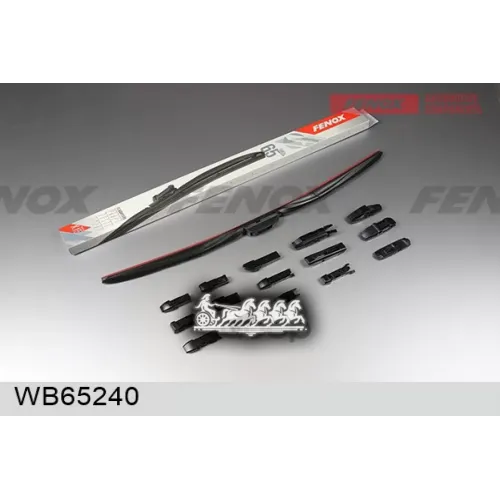 Щётка С/О 650Мм 26 Гибридная. Крепление 15 В 1 FENOX 