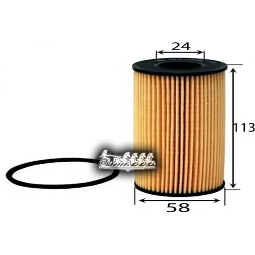 Фильтр Масляный Nissan/Renault Qashqai/X-Trail 07- 1.6/2.0 AZUMI 