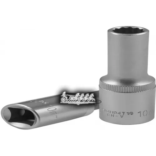 Головка Торцевая Глубокая 12-Гранная 1/2Dr 10 Мм. 49060 Jonnesway 