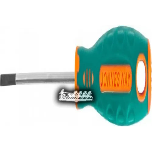 Отвертка Стержневая Шлицевая Anti-Slip Grip. Sl2.5х75 Мм Jonnesway 