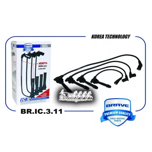 Высоковольтные Провода Силикон BRAVE 