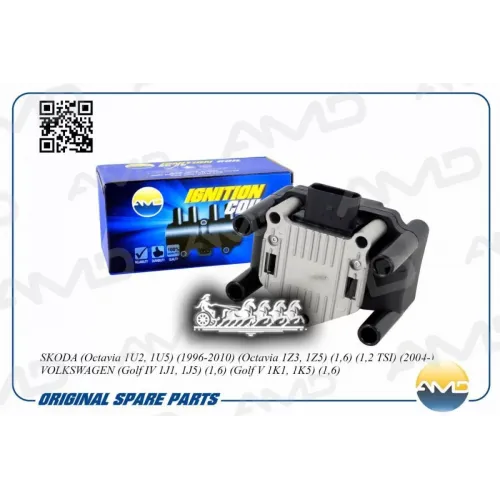 Катушка Зажигания Vag Golf/Octavia 04- 1.2/1.6 AMD 