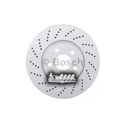 Диск Тормозной Mb W204 07- Перед.вент. Bosch 
