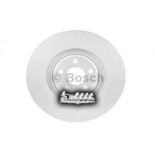Диск Тормозной Audi A6/A7 11- Перед.вент.quattro D 356Мм. Bosch 