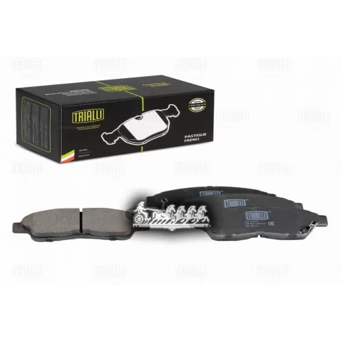 Колодки Тормозные Дисковые Перед Trialli 