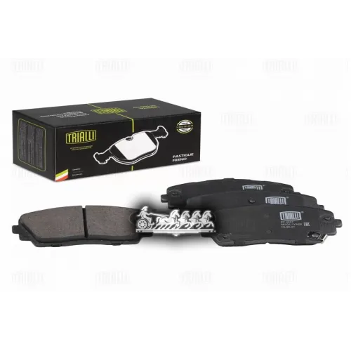 Колодки Тормозные Для А/М Kia Picanto (11-) Диск. Перед Trialli 