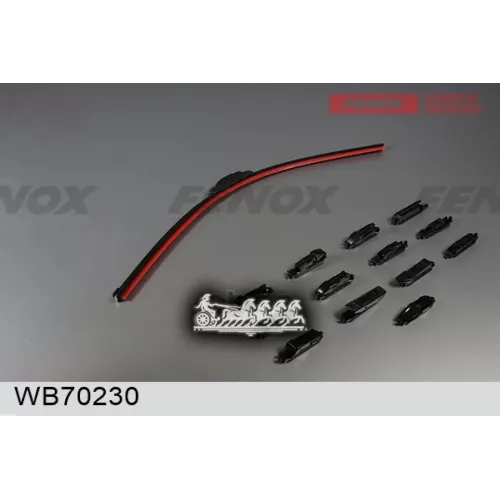 Щётка С/О 700Мм 28 Бескаркасная. Крепление 14 В 1 FENOX 