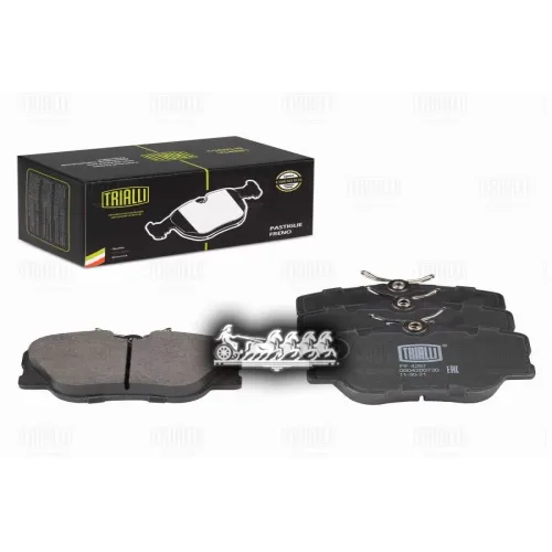 Колодки Тормозные Для А/М Mercedes E-Class (W124) (84-) Диск. Перед. (Pf 4267) Trialli 
