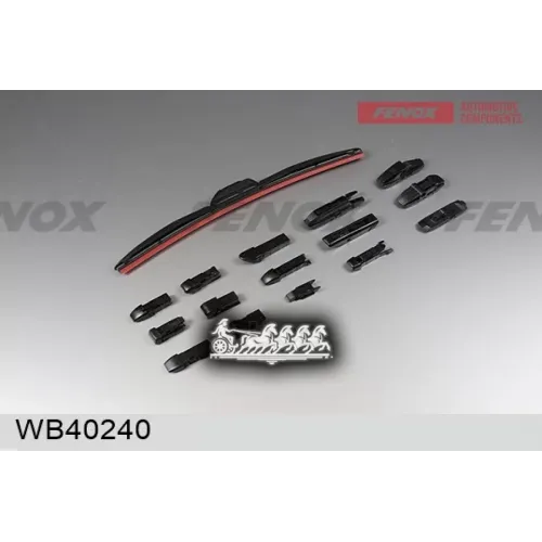 Щётка С/О 400Мм 16 Гибридная. Крепление 15 В 1 FENOX 