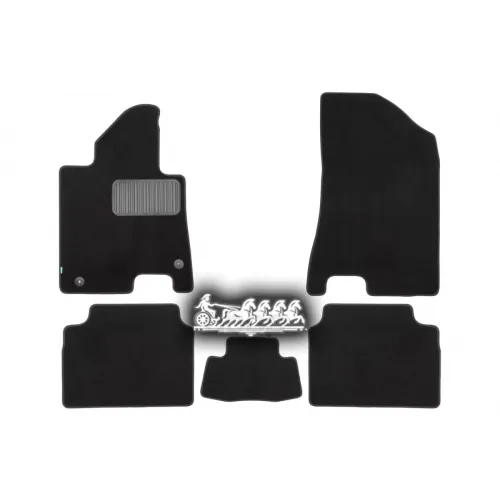 Коврики В Салон Klever Premium Kia K5 2020->Седан5 Шт. (Текстиль) Autofamily 