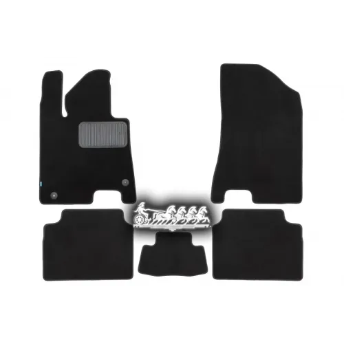 Коврики В Салон Klever Premium Kia K5 2020->Седан5 Шт. (Текстиль) Autofamily 
