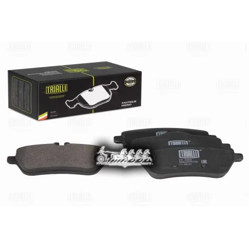 Колодки Тормозные Для А/М Mercedes S-Class (W222) (13-) Диск. Зад. (Pf 4069) Trialli 