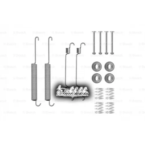 Ремкомплект Барабанов Ford Transit 00- Bosch 