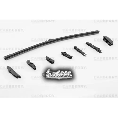 Щетка Стеклоочистителя Бескаркасная (Мультиадаптер) T-Flex 400Мм CARBERRY 