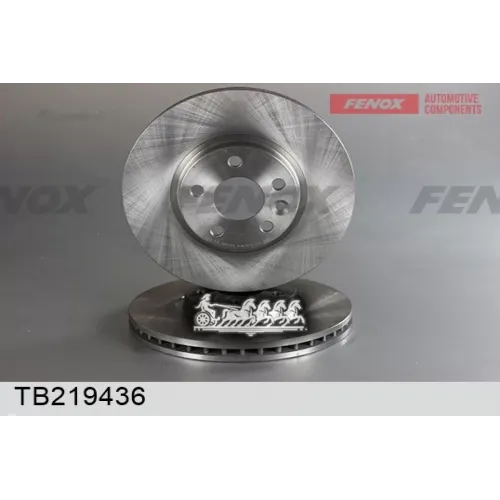 Диск Тормозной Ford S-Max/Mondeo 07-/Volvo S60/S80/Xc70 06- D 16Мм Передний FENOX 