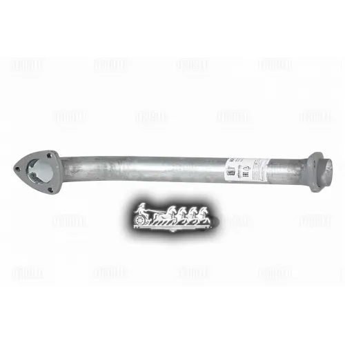 Труба Промеж. Lada 1118 1.6 Под Кат. Коллектор (Алюм. Сталь) Trialli ECP 0105