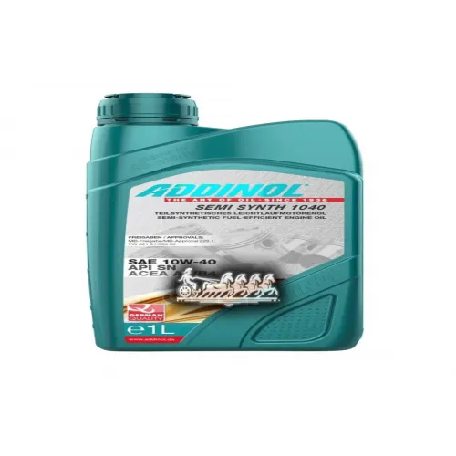 ADDINOL Addinol Semi Synth 10W40 A3/B4 Sn Масло Моторное Полусинт. (1L)