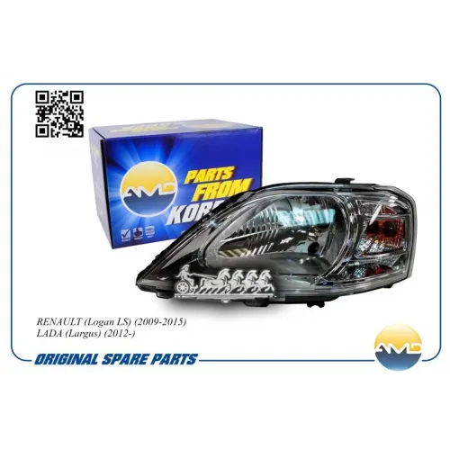 Фара Renault Logan -15 Перед.лев. AMD 