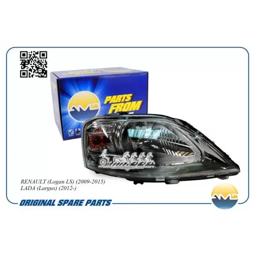 Фара Renault Logan -15 Перед.прав. AMD 