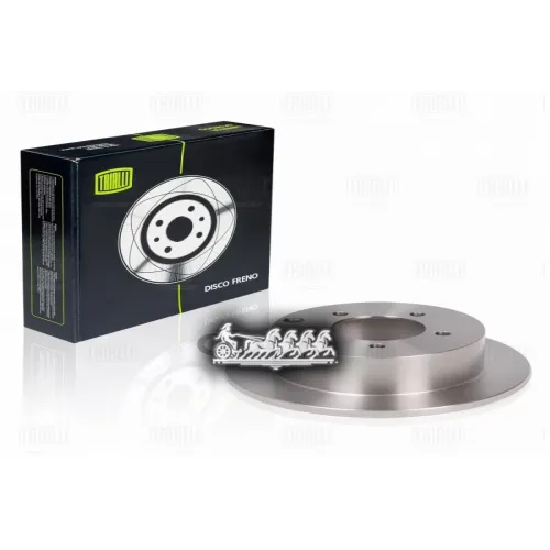 Диск Тормозной Mitsubishi Lancer 08- Задн. D262mm Trialli 