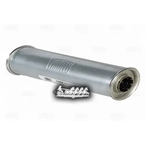 Глушитель Универсальный (Круглый) D=88 С Перф. Диффузором L=250, D=42 () Trialli EMM 3211