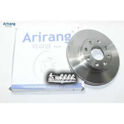 Диск Тормозной Chevrolet Aveo/Spark 06- Перед. D236mm Arirang 