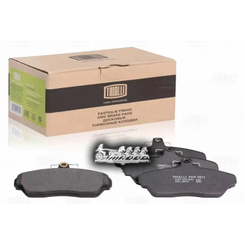 Колодки Тормозные Газ Газель/Волга Передние Linea Perfezione Trialli PFP 7971