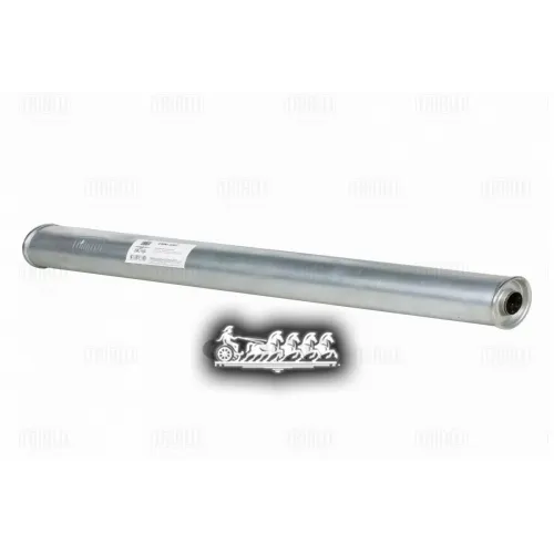 Глушитель Универс. (Круглый) D=101 С Перф. Диффузором L=800, D=42 (Алюм. Сталь) (Emm 3207) Trialli 