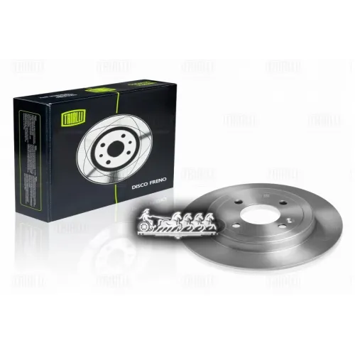 Диск Торм.зад.hyundai Solaris D=262 2010 => Trialli 