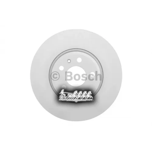 Диск Тормозной Audi A4/A5/Q5 15- Перед.вент. Bosch 