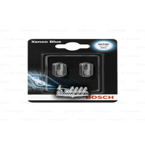 Лампа Xenon Blue W5w 12V 5W (Блистер) (Компл 2 Шт) Bosch 