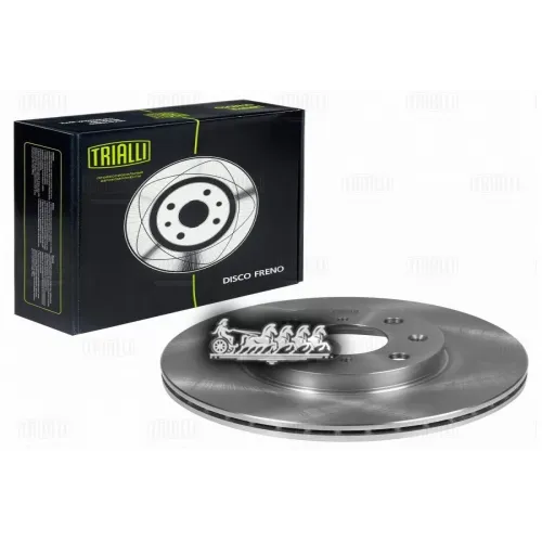Диск Торм. Перед. Для А/М Suzuki Swift Iii (05-) / Splash (08-) D=252 (Df 240107) Trialli 