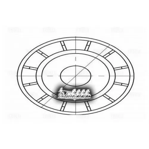 Ролик Ремня Приводного Opel Astra H 04- 1.3D Генератора Trialli 